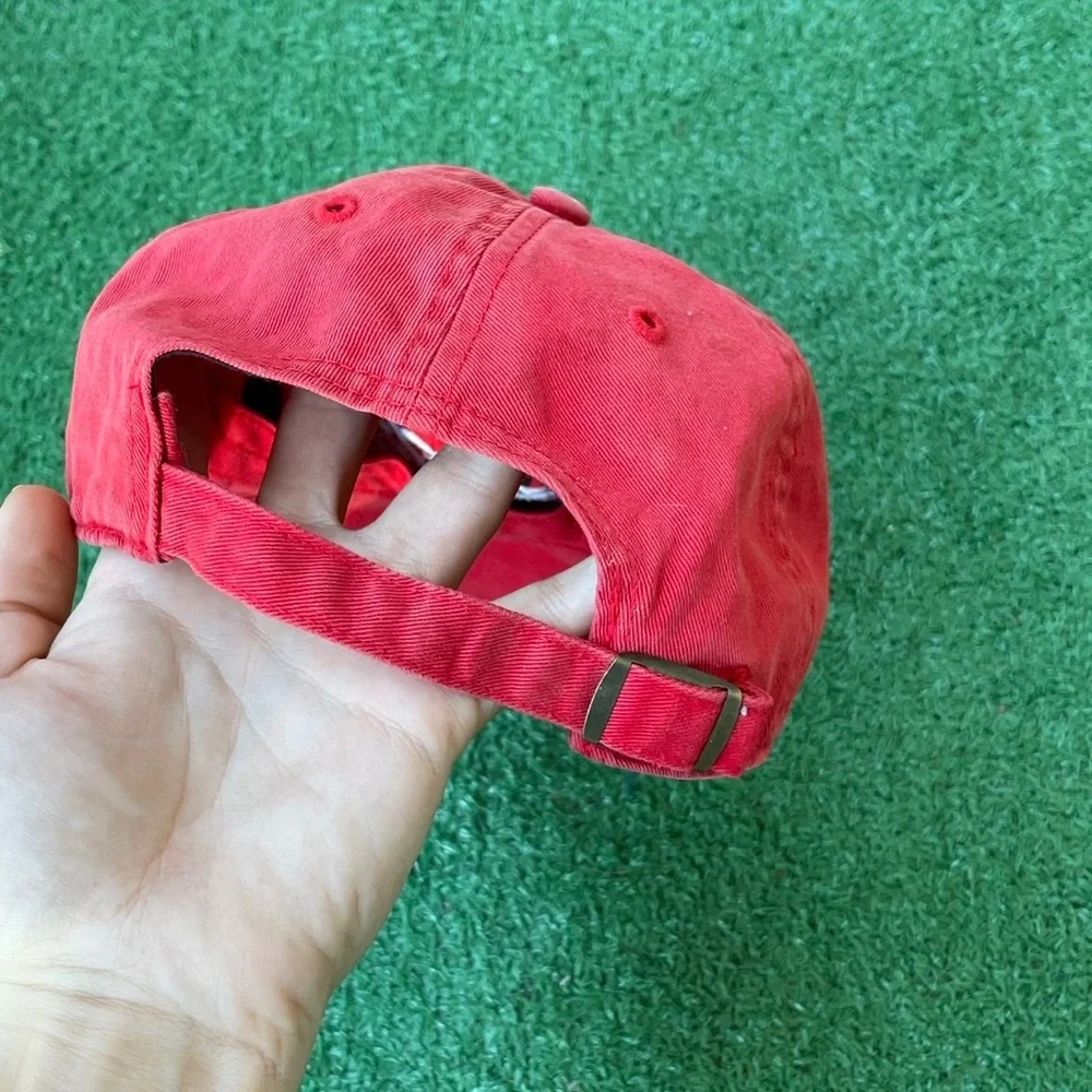Coca-Cola Red Logo Dad Hat with White Script